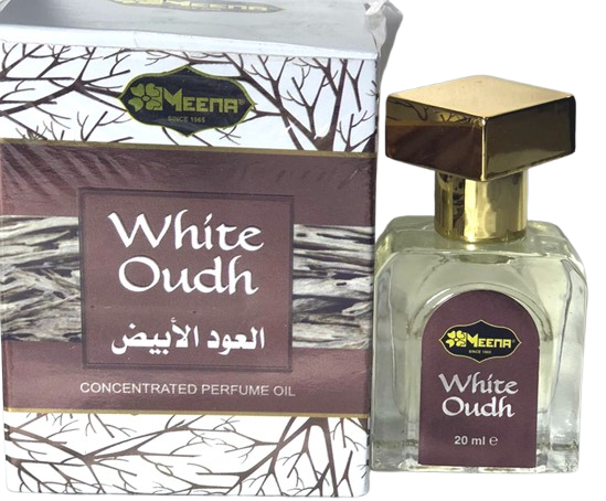White oud perfume attar 20 MK orginal. made in India- Meena brand.