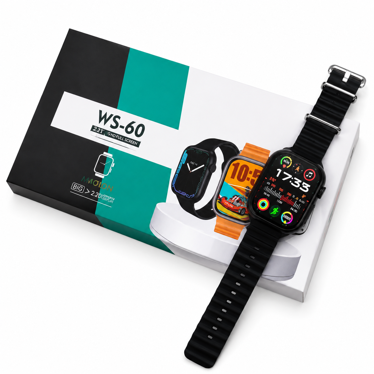 WS-60 Smart Watch – Stylish Look & Smart Features at Best Price