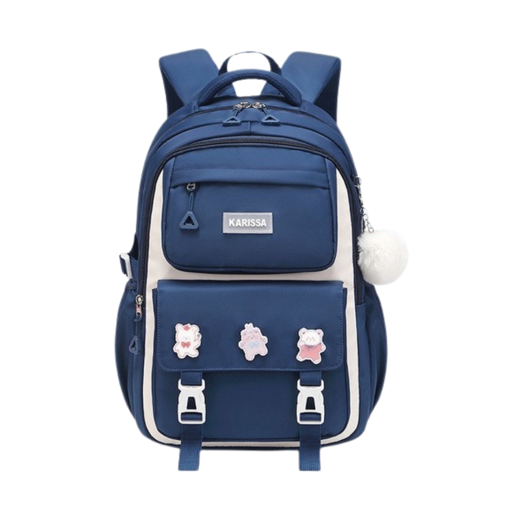 Kids Backpack Children School Bag Waterproof Primary School Book Bag – Blue colur