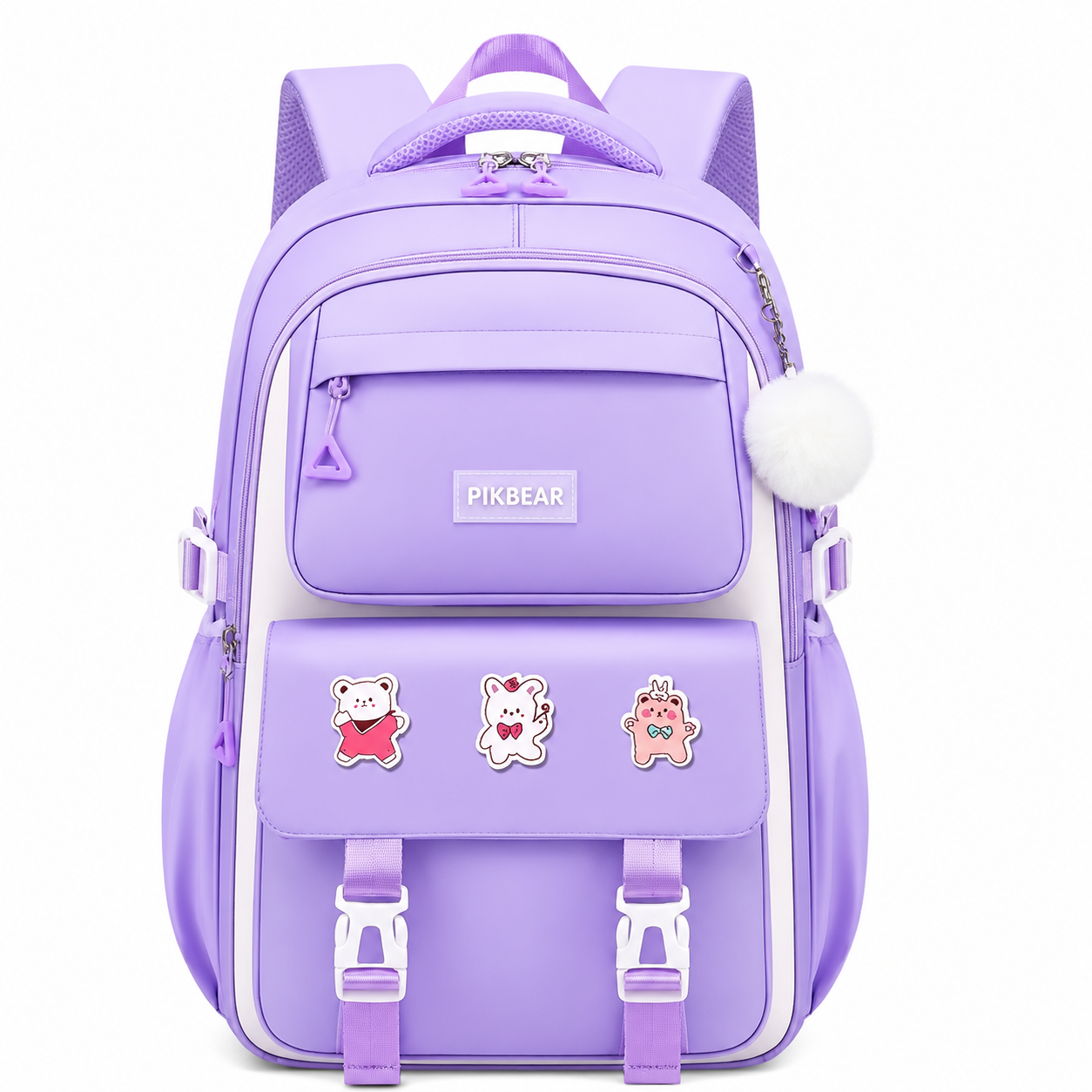 Kids Backpack Children School Bag Waterproof Primary School Book Bag – Purple colur