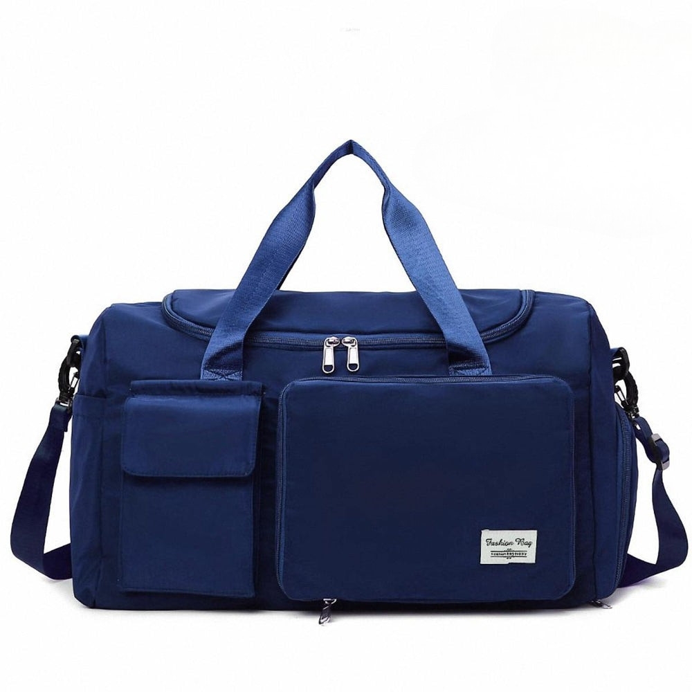 Fashionable Large Capacity Travel & Gym Bag (Any Colur)