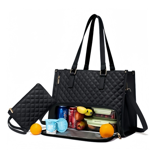 Spot New Lunch Bag Combination Bag Large Handbag Insulated Women's Cross-Body Bag