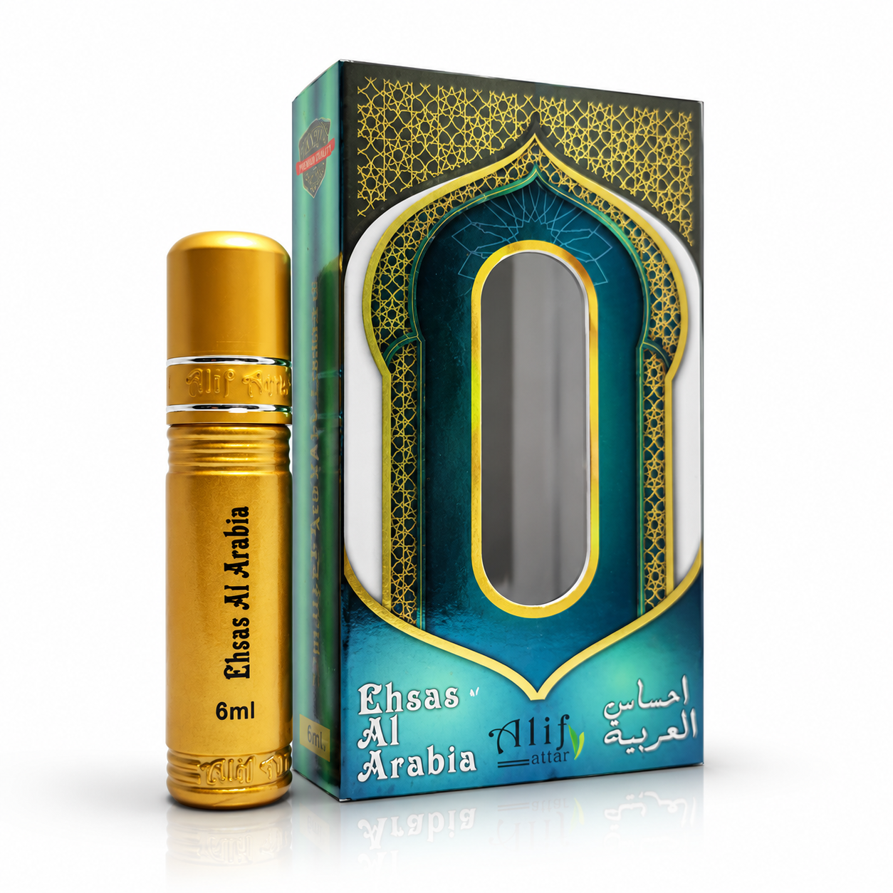 Ehsas Al Arabia  alif attar | এহসাস আল আরাবিয়া আলিফ আতর  - 6ml