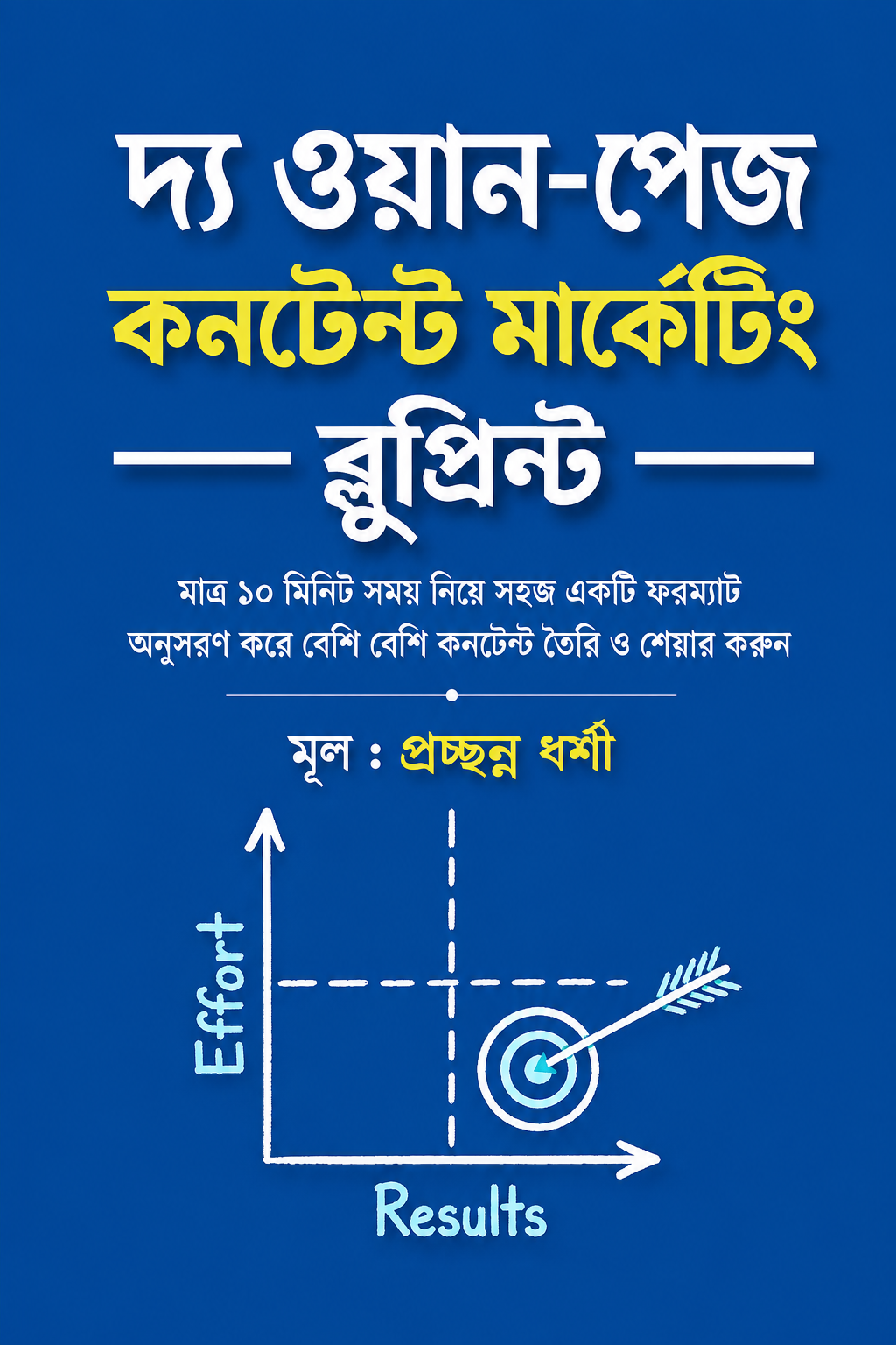 দ্য ওয়ান-পেজ কনটেন্ট মার্কেটিং ব্লুপ্রিন্ট - The One-Page Content Marketing Blueprint - প্রফুল্ল শর্মা